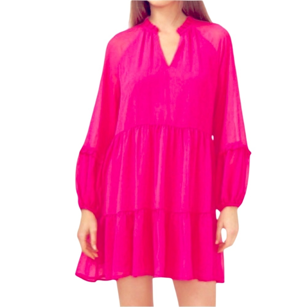 Vince Camuto Chiffon Mini Dress